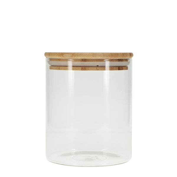 750ml Glass Canister with Bamboo