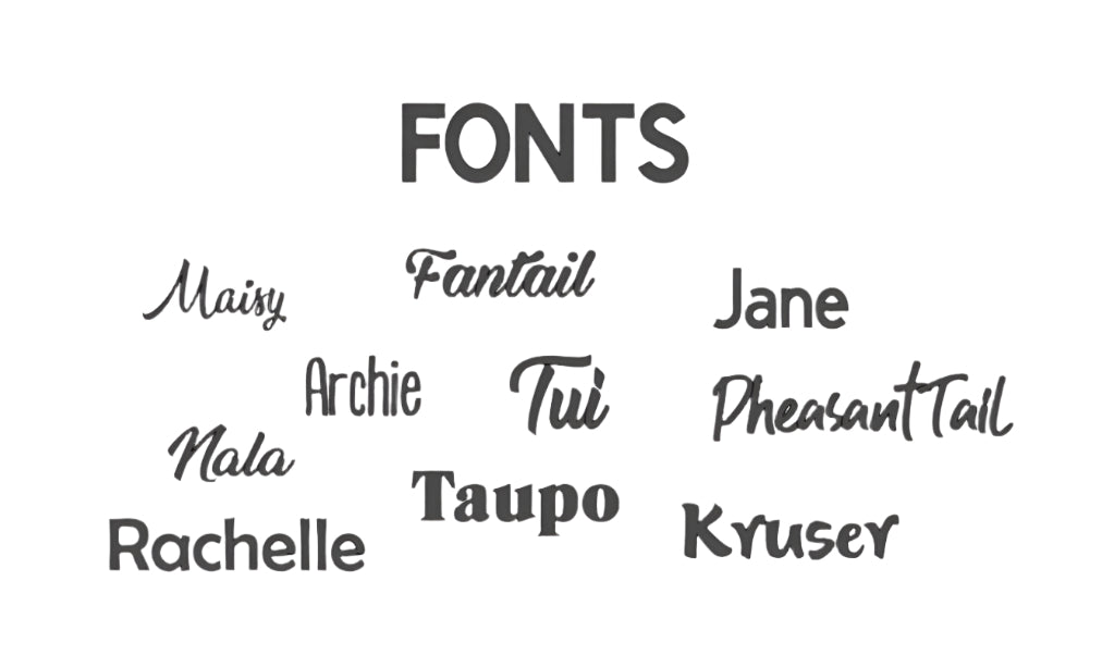 Customised Name Label