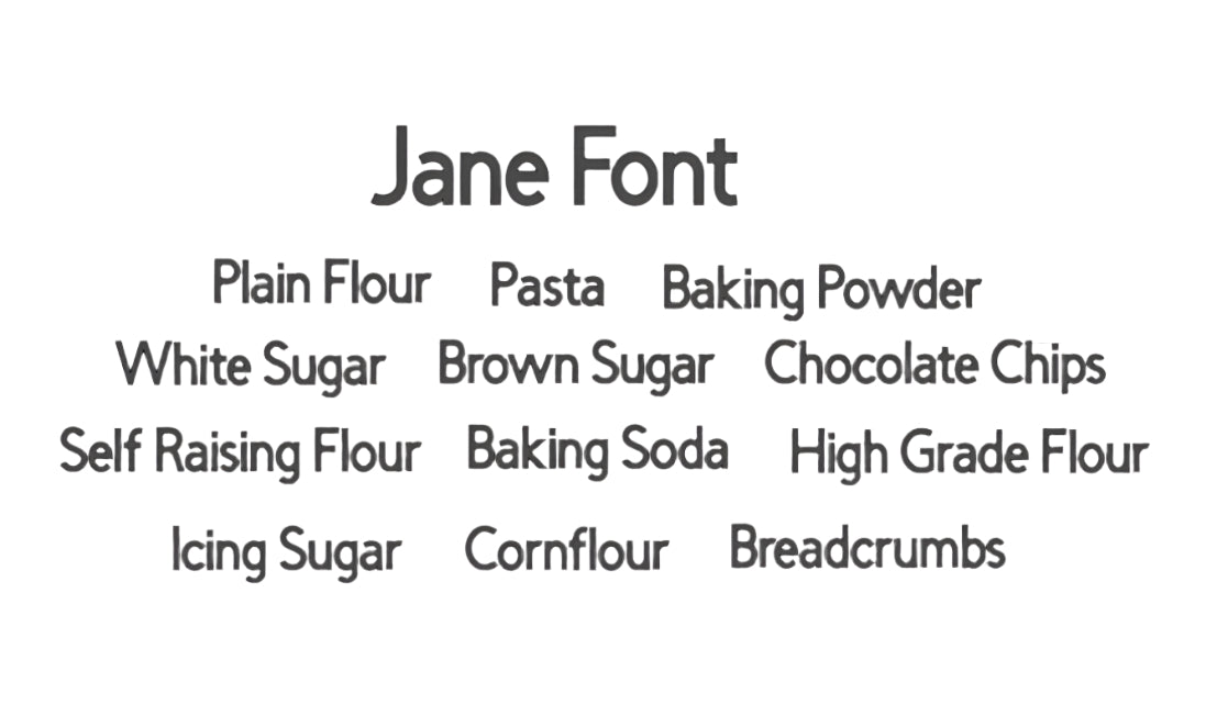 'Pantry Label Set' – Canisters & Storage Containers