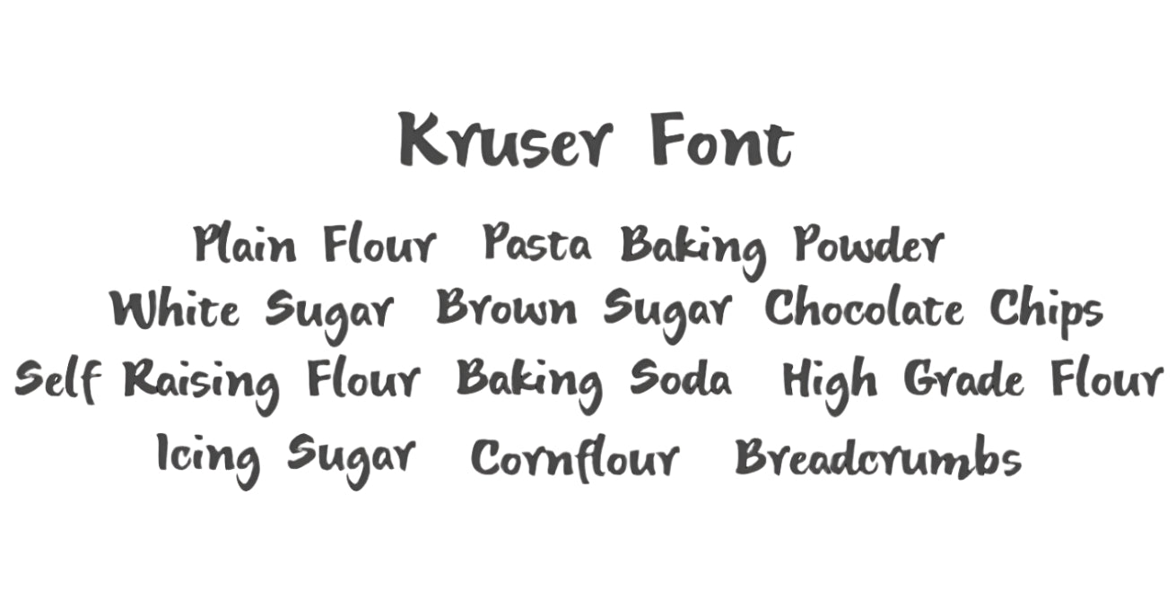 'Pantry Label Set' – Canisters & Storage Containers