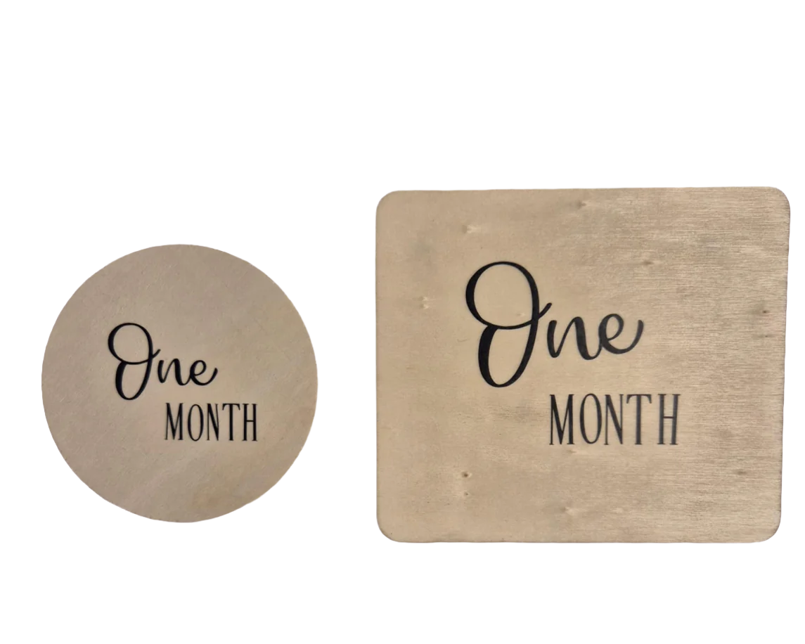 Baby milestone sets