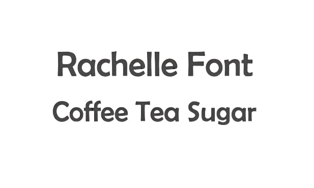 Stylish Coffee Tea Sugar Label Set - Medium