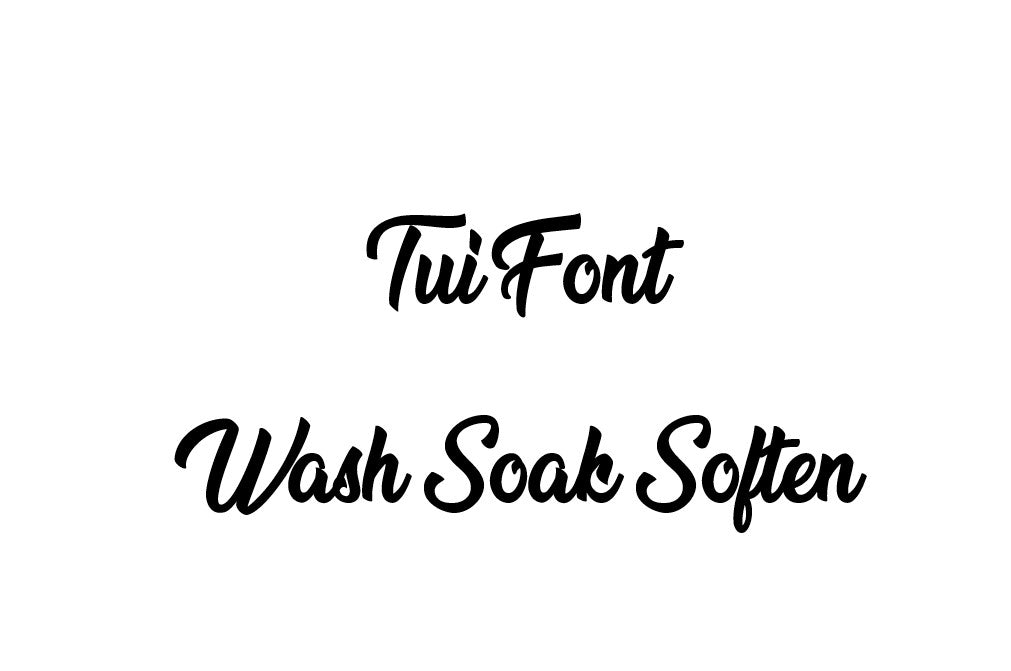 Vinyl Laundry Labels Set