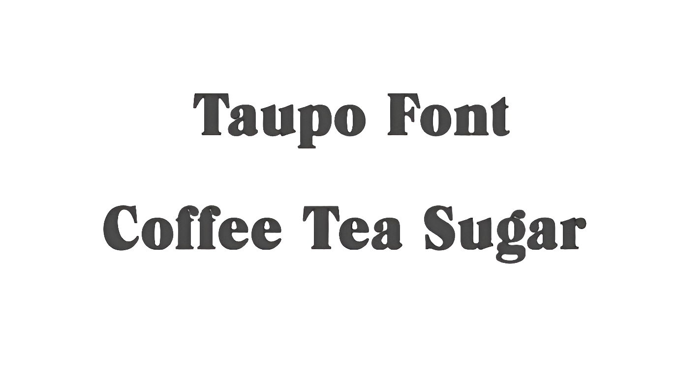Stylish Coffee Tea Sugar Label Set - Medium