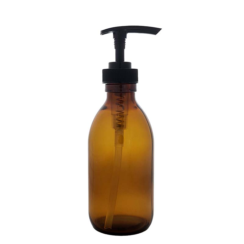 Amber Glass Soap Bottle - 300ml