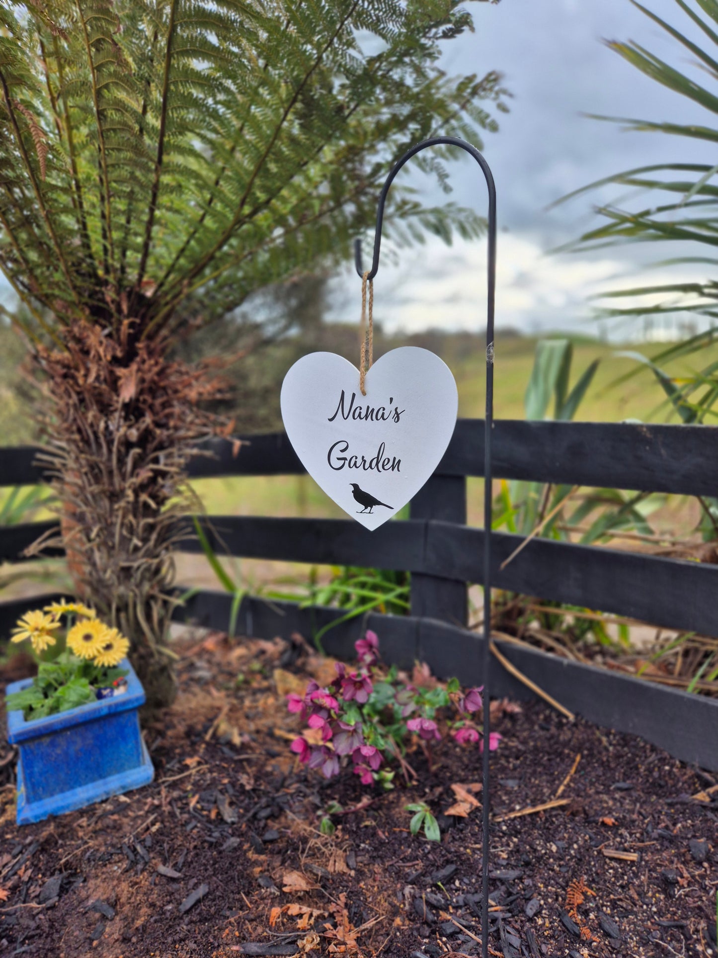 Personalised Heart Sign Small