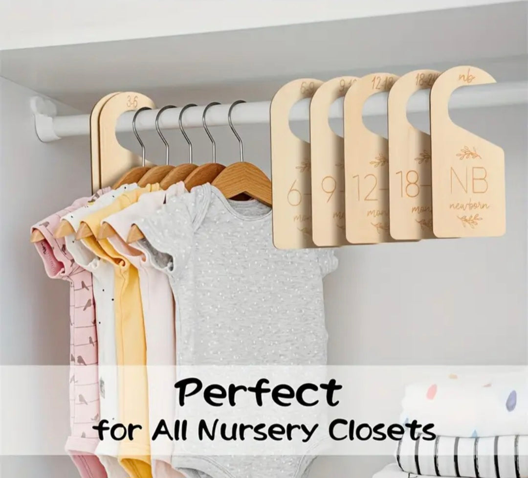Wooden Baby - Toddler Closet dividers
