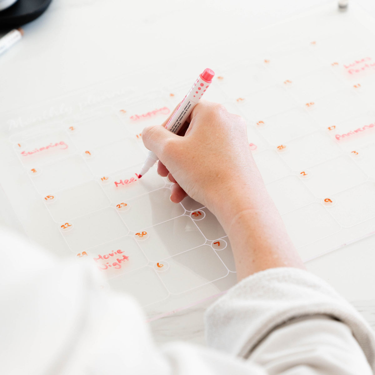 Monthly Fridge Planner