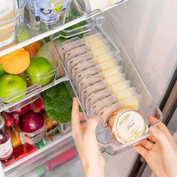 Small Clear Fridge Bin