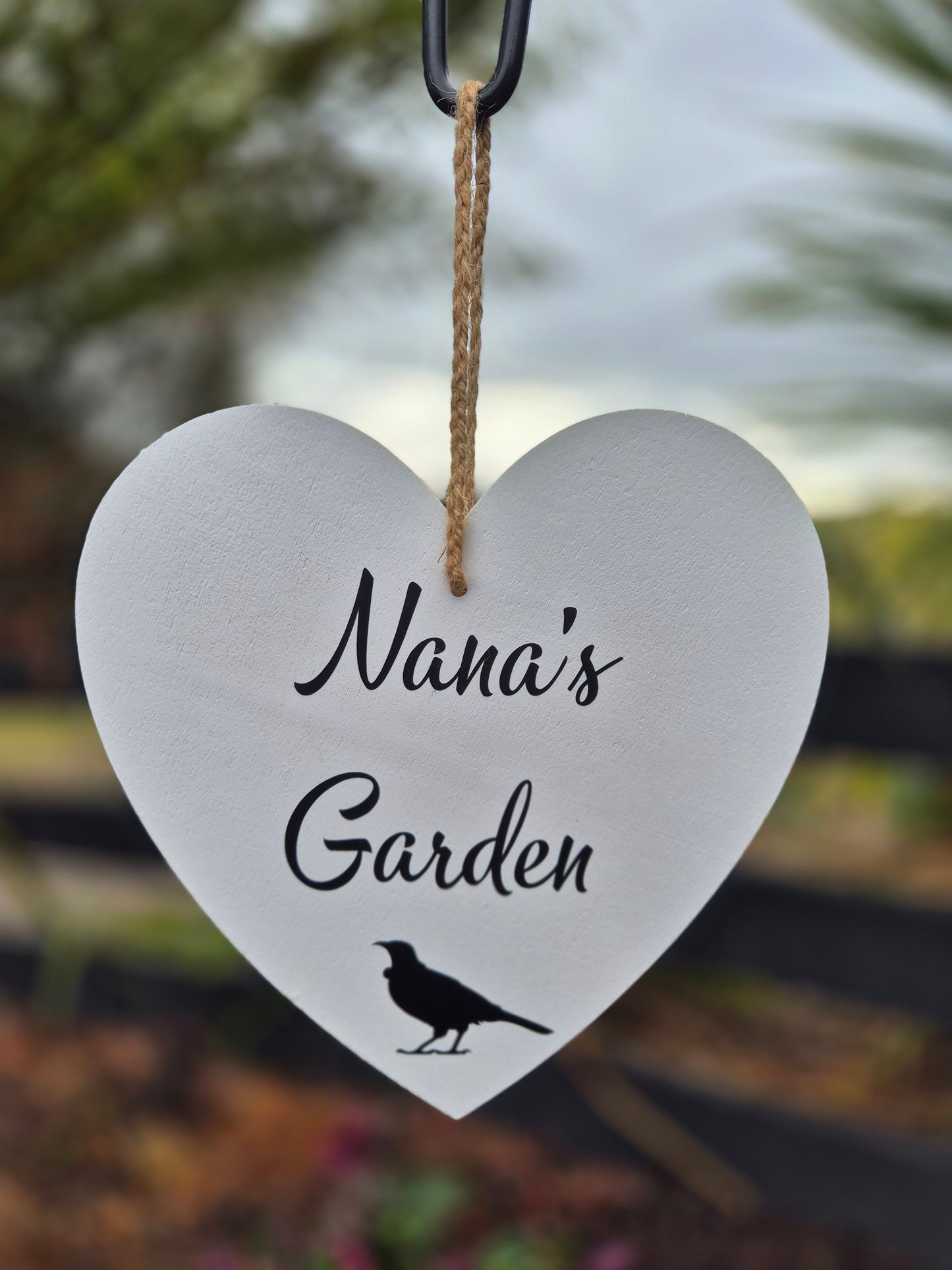 White Small heart sign