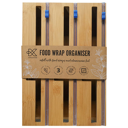 Bamboo Food Wrap Organiser