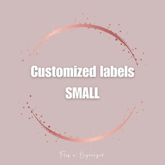 Custom Label Packs - Small