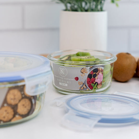 400ml Glass storage container 